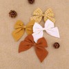 4 PCS Sailor Bow Hair Clips for Kids Girls Women