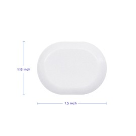 Ubbi Outlet Covers for Child Safety, Plug Protectors, Baby Proofing, Safe & Secure Electrical Plug Covers, White, 24 Count