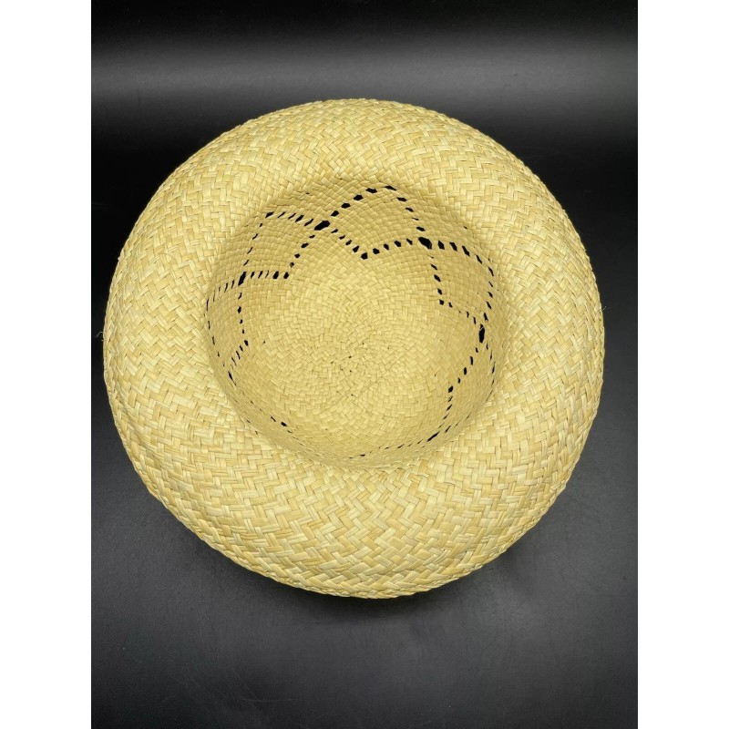 Woven Straw Sun Hat For Doll 8.5 Diameter