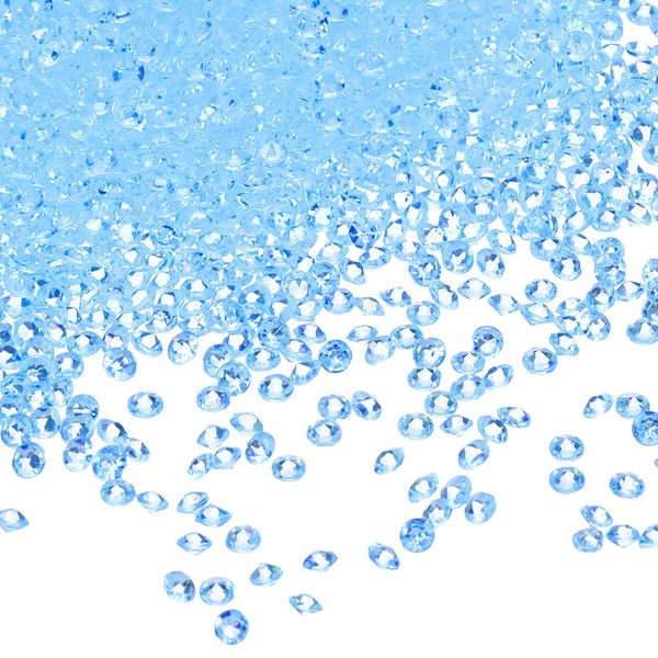 sourcing map 10000Pcs Wedding Table Scatter Confetti Fake Crystals Acrylic