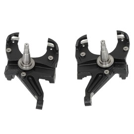 labwork 2.5 inch Front Drop Spindles Lowering Kit with 1.25 inch Replacement for Chevy C10 2WD 1973-1987 M0117K12-1 M0117K12-2