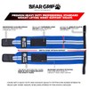 BEAR GRIP - Weight Lifting Wrist Support Bands (Royal Blue)