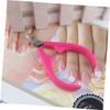 Healeved 3pcs Nail Toenail Cuticle Nipper Portable Manicure Nipper Cuticle