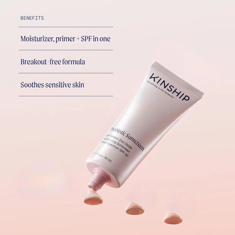 Kinship Protector Solar Facial Mineral De Óxido De Zinc Spf
