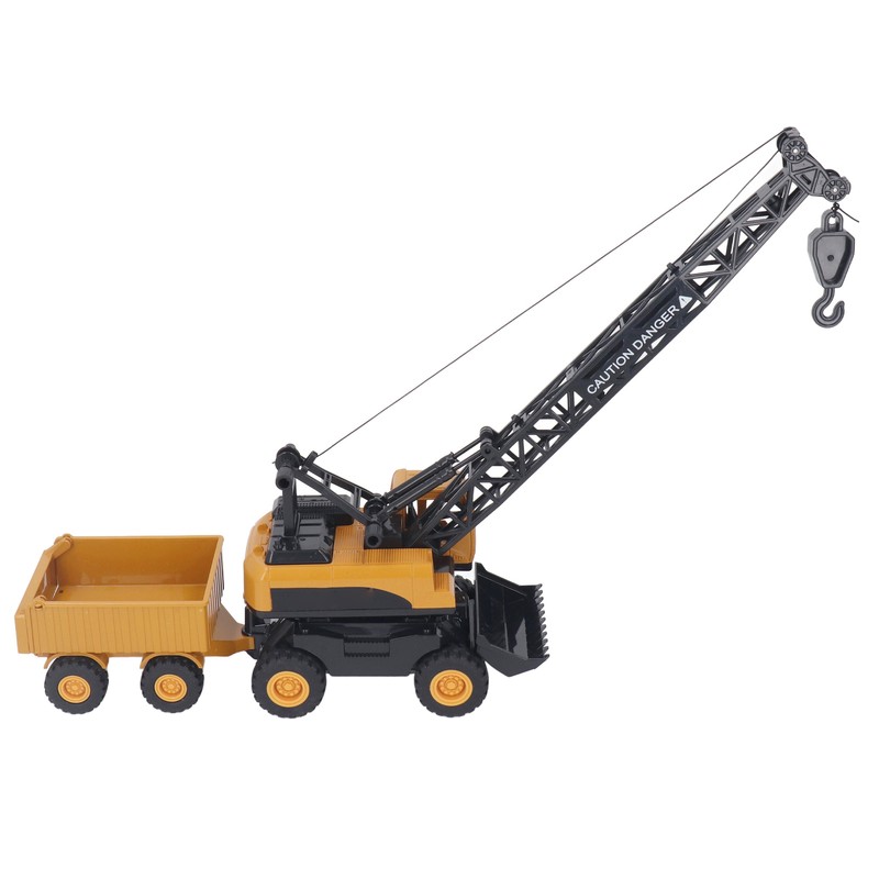 Crane Truck Toy 1:55 Strong Alloy Plastic Hand Eye Coordination