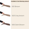 GOSH Eyebrow pencil for thicker brows, precise application for perfectly