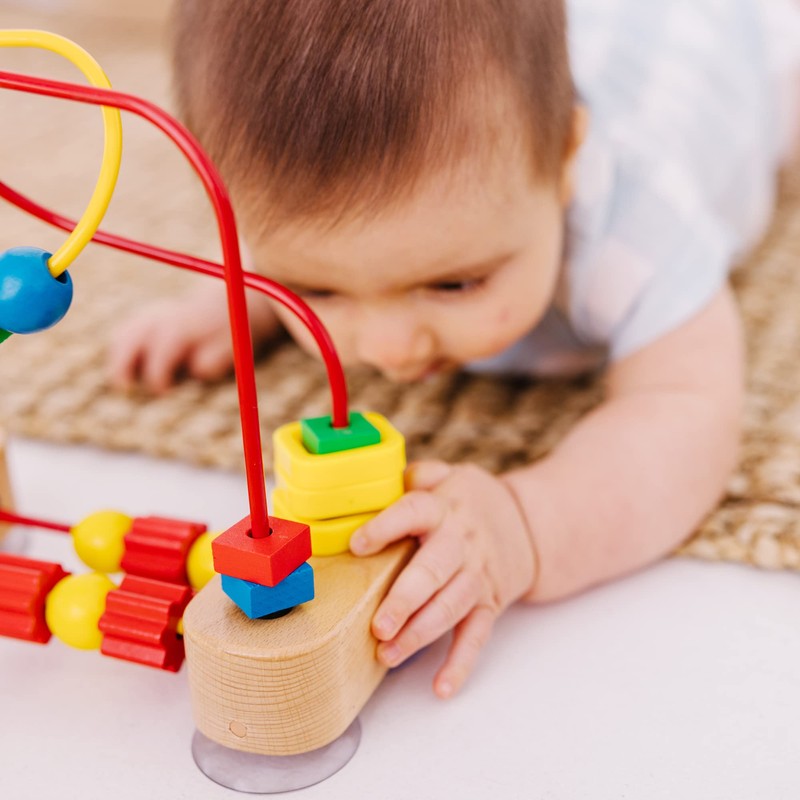 Melissa, Doug First Bead Maze | Developmental Toy | Motor