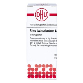 DHU Rhus Toxicodendron C200 Litter Balls 10 g Globules