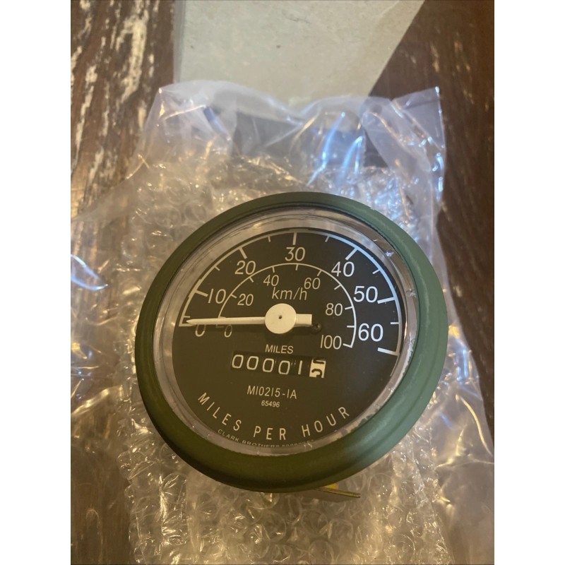 TACOM AM General Hmmwv Humvee Hummer H1 Speedometer 0-60mph,MS39021-2, 12338463,OEM