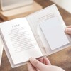 Frosted Passport Cover, Waterproof Passport Protector PVC ID Card Protector