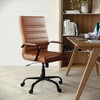 Flash Furniture Whitney High-Back Swivel LeatherSoft Desk Chair with Padded