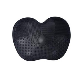 Makeup Brush Cleaning Pad Makeup Brush Cleaning Mat Large 22.2*17cm Yellow