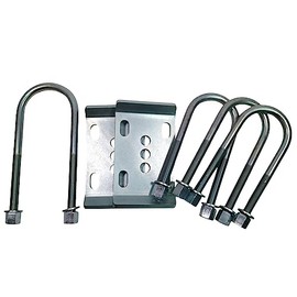 WFO Concepts 1971-1976 Dana 44 Front U-Bolt and Spring Plate Kit for 2.75" Axle Tube