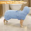 KOOGAL Medium to Large Size Dog Bathrobe, Quick Drying Super
