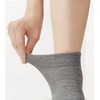 Far Infrared Silk Ankle Supports, Set of 2, Gray