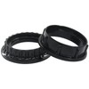 Hitefu 4 Pcs Bakelite Lamp Shade Adapter Rings, E26 Black
