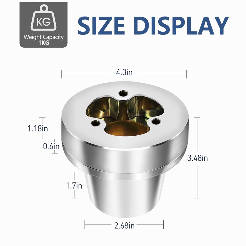 Steering Wheel Adapter 3-Hole Truck Steering Wheel Adapter B1 for