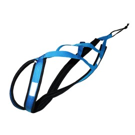 Northern Howl X-Back Pull Harness for Bike, Skijoring Dogscooting Canicross Sledge in Blue
