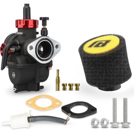 NIBBI PE22 carburetor Kit, 22mm Carburetor Kit with Carb Jets - Fit for 110cc 125cc 130cc Dirt Bike Pit Bike Apollo TaoTao Lifan Kayo SSR