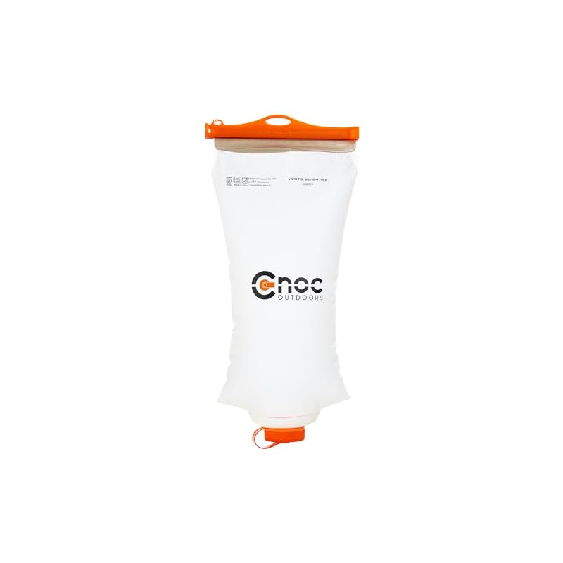 Cnoc Outdoors VECTO 2L Water Container, 42mm Thread, Orange