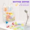 Goowin Bath Toy Storage Holder, Large Openings Bath Toy Organizer,