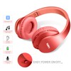 TUINYO Wireless Headphones Over Ear, Bluetooth Headphones with Microphone, Foldable