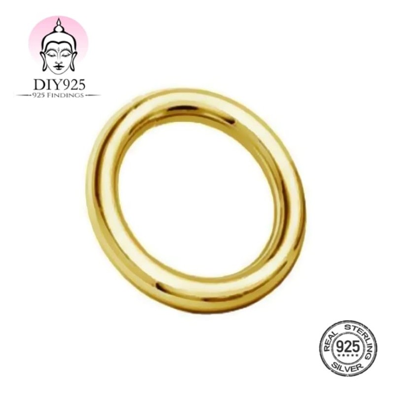 My-Bead Pack of 20 Binding Rings Closed Diameter 3 mm