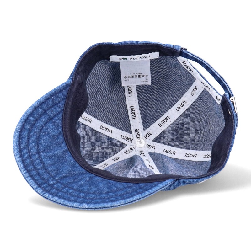 Lacoste Denim Side Logo Cap DENIM Side Logo Cap (041