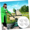 ifundom 4pcs Universal Walker Replacement Wheels Casters for Strollers and
