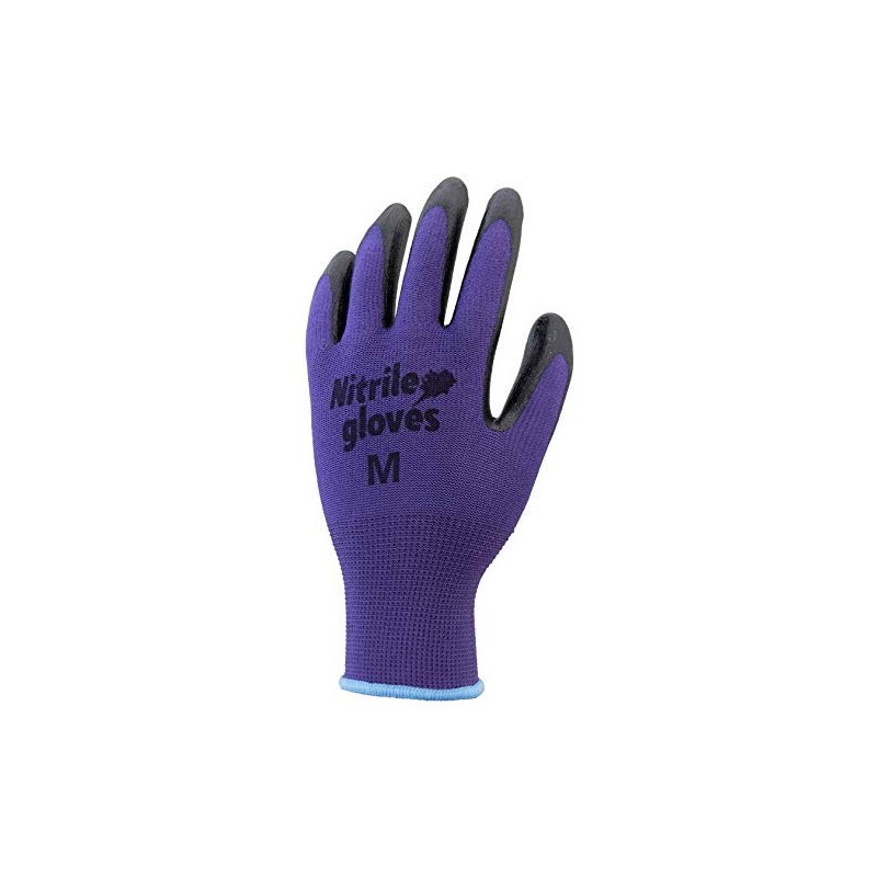 Katsu Hisatomi, Oil Resistant, 13G Nitrile Backless Gloves, Set of