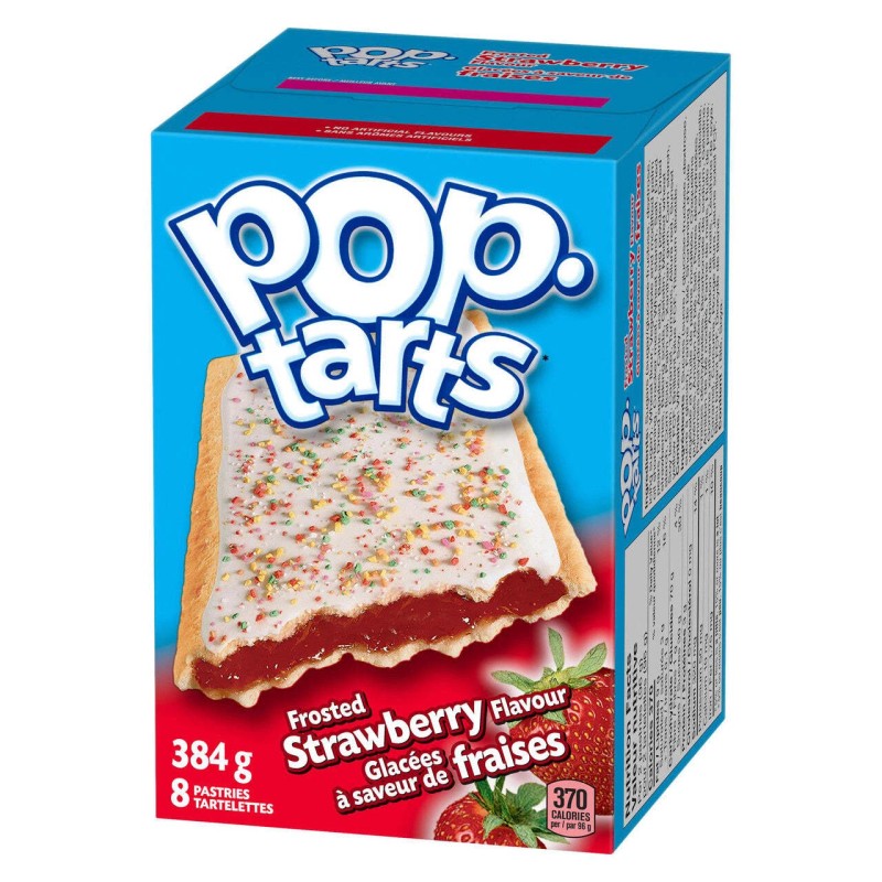 Pop Tarts Kellogg's Pop Tarts Toaster Pastries, Frosted Strawberry 8ct,