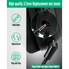 AKKE Hyperx Headset Mic Replacement Cloud Flight 3.5mm Jack Detachable