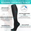 COOLOVER Copper Compression Socks for Women and Men(6 Pairs)-Best Support