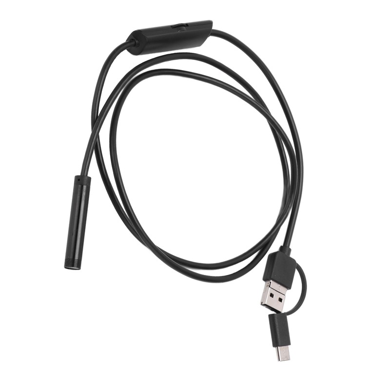 AN100‑8 8mm 3 in 1 Endoscope IP67 Waterproof 6LED Adjustable