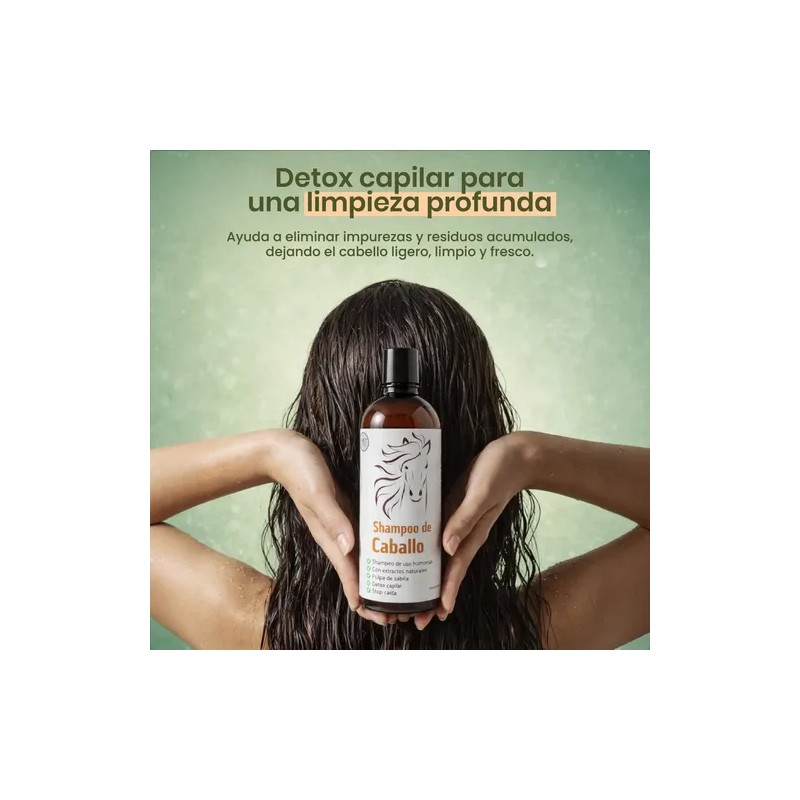 Shampoo Para Cabello Anticaida Sin Sulfatos Crecimiento