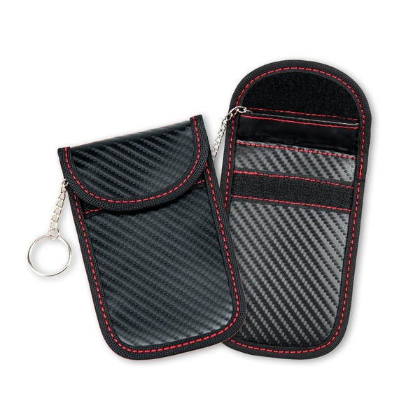 wilcractk Car Key Case with Anti RFID Signal - Pack