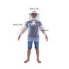 Professional Beekeeper Jacket Transparent Beekeeping Protective Suit Equipment with Hooded