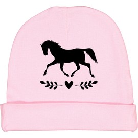 inktastic Horse for Girls Baby Beanie Hat Small Pink 3aba8