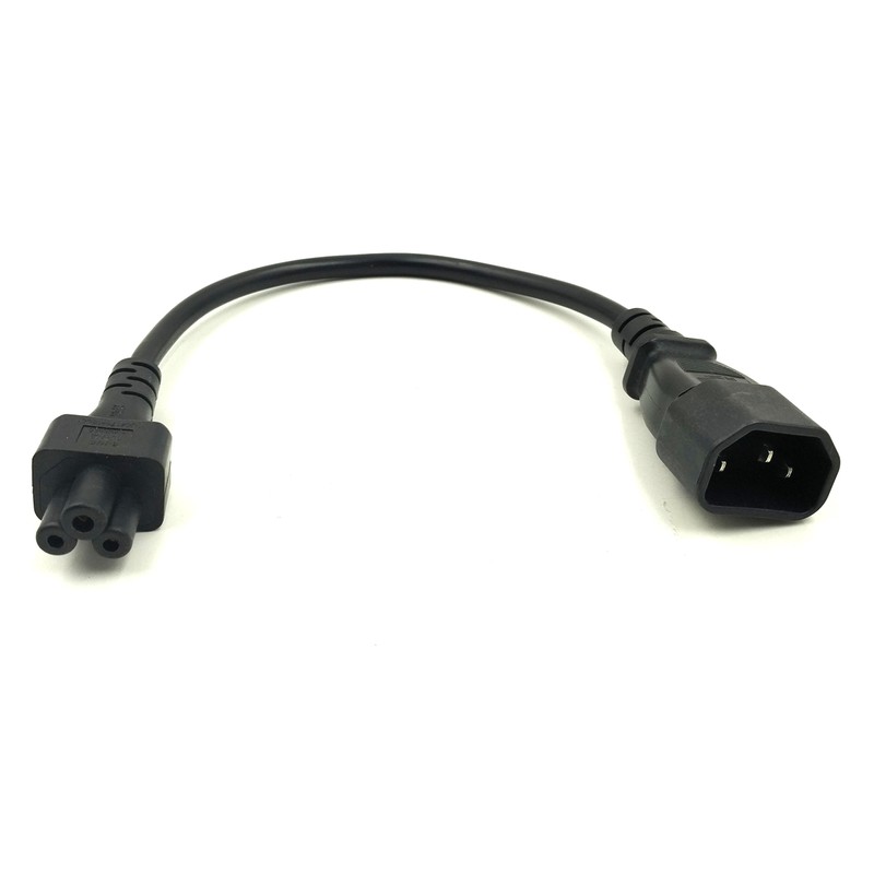 Duttek 32cm 3 Prong Plug Cable IEC 320 C14 3