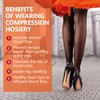 Medical Compression Tights with Compression / Unisex 16-18 mmHg XS