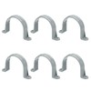 PATIKIL 2 Inch Plastic Conduit Clamp, 6 Pcs PVC Pipe