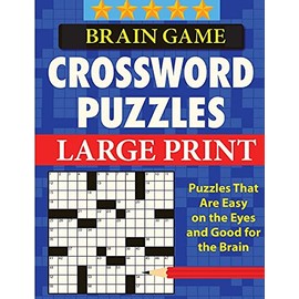 Crossword Puzzle Book - Large print: Cross Words Activity Puzzlebook: Cross Words Activity Puzzlebook (Hush, Hush Saga)