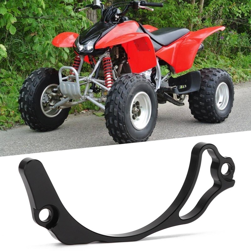 ATV Engine Cover Saver Black Aluminium Alloy Replacement for Sportrax