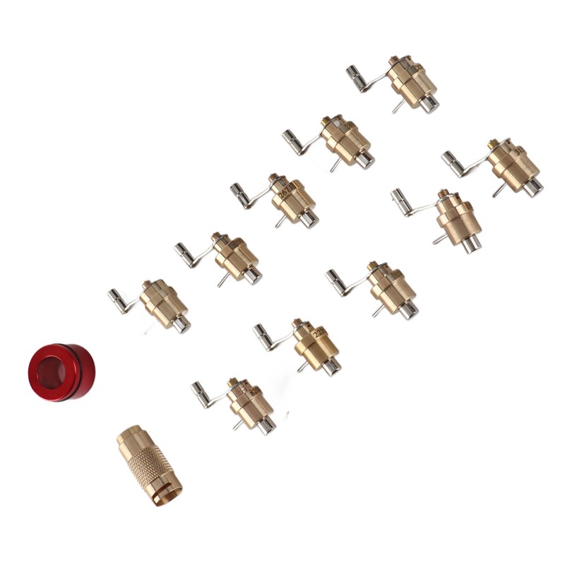 Mainspring Winder Set Brass Watch Repair Tool Wristwatch Repairing Kit