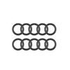 sourcing map 10 pcs. O-Rings Nitrile Rubber 1.5 mm Wide