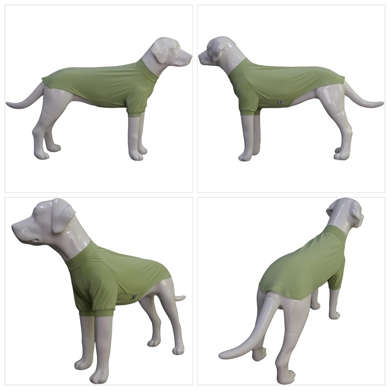 LoveLongLong Spring Summer Cooling Dog T-Shirt with UV Protection and