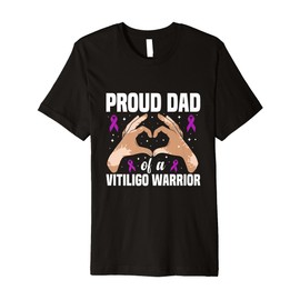 Vitiligo Awareness Costume Vitiligo Ceam for Vitiligo Warrio Premium T-Shirt
