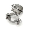 Clip Double Clip Pipe Clamp Flexible Stainless Steel 25 mm