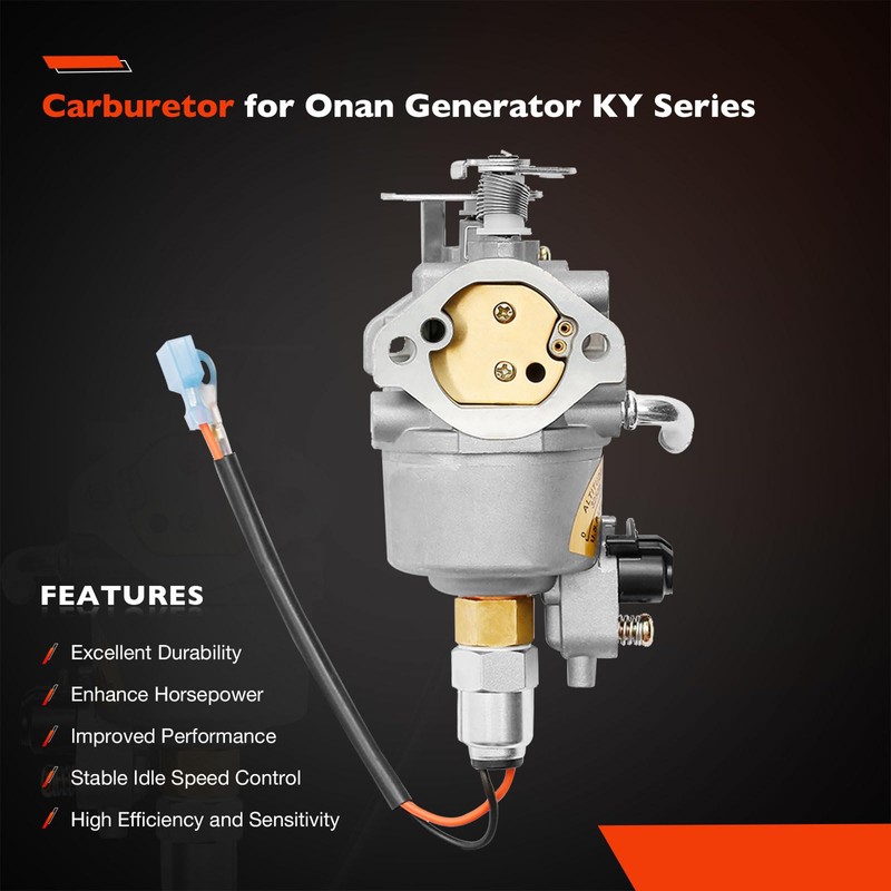 Carburetor Compatible with Onan Cummins Microquiet 4000 Watt 4KYFA26100 Generators,Onan