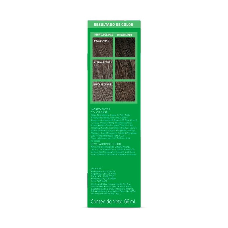 Just For Men Tinte colorante para hombre en shampoo, castaño